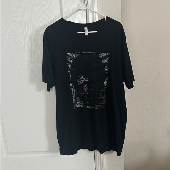 Bella Canvas Other - Pulp Fiction Jules Winnfield Ezekiel 25:17 Typography Graphic Tee - Black XL